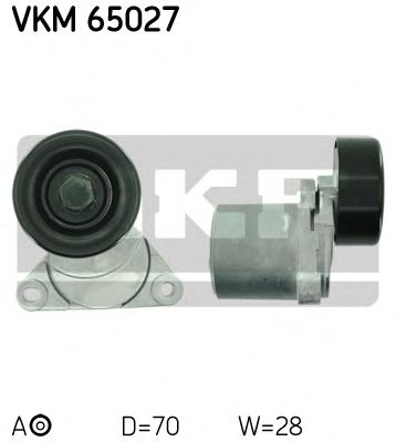 VKM 65027 SKF Натягувач поліклинового ременя1